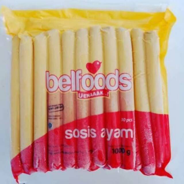 

Belfoods Uenaaak Sosis Ayam 1KG - Chicken Sausage