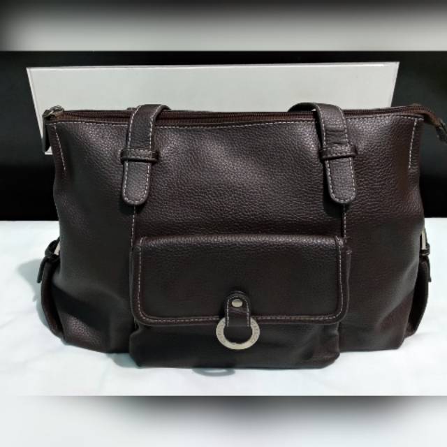 Preloved leather bag Capacci