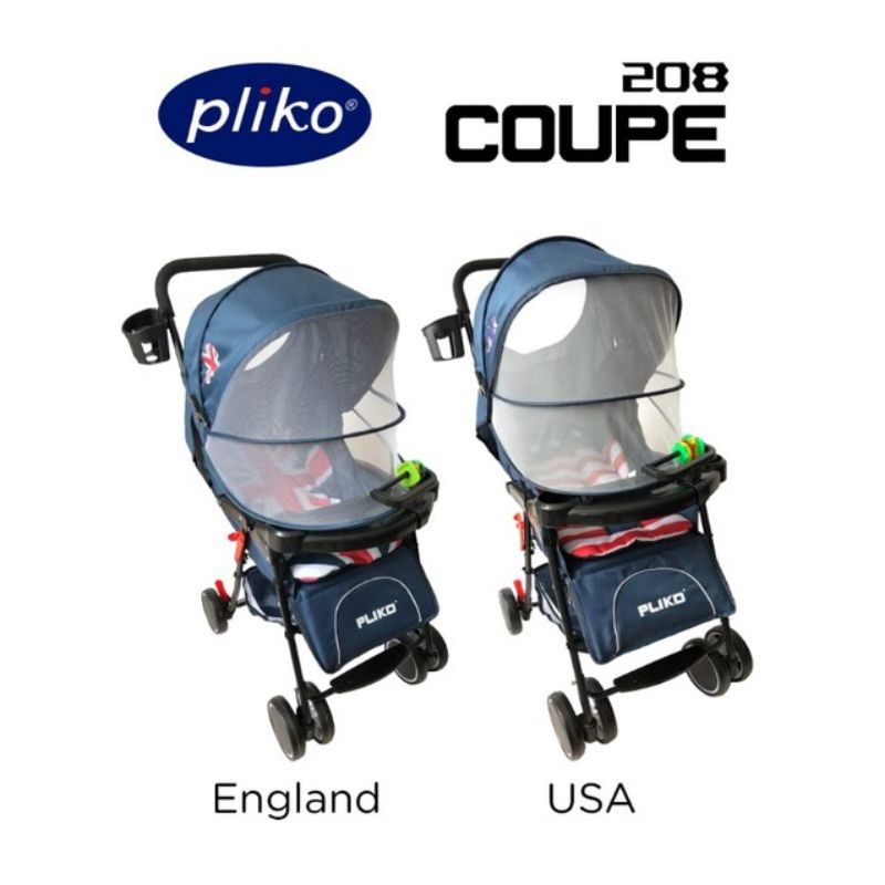 STROLLER PLIKO COUPE 208/Kereta dorong bayi Pliko