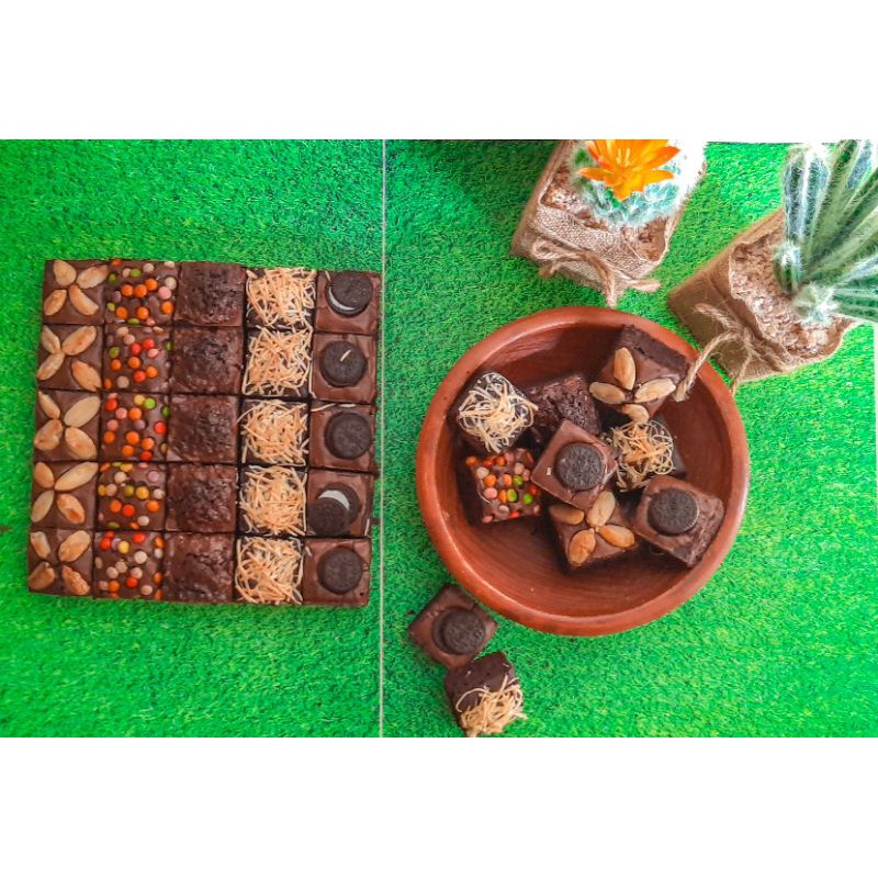 

Brownies sekat 25sliced