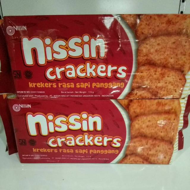 

Nissin Crackers Rasa Sapi Panggang