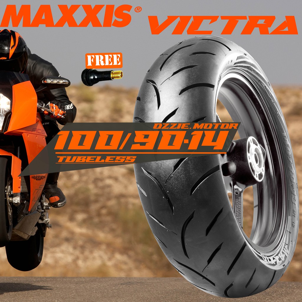 MAXXIS VICTRA S98ST 100/90-14 BAN TUBELESS LEXI PCX AEROX VARIO