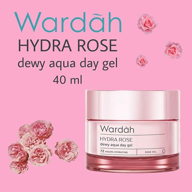 PROMO Wardah Hydra Rose Dewy Aqua Day Gel 40gr