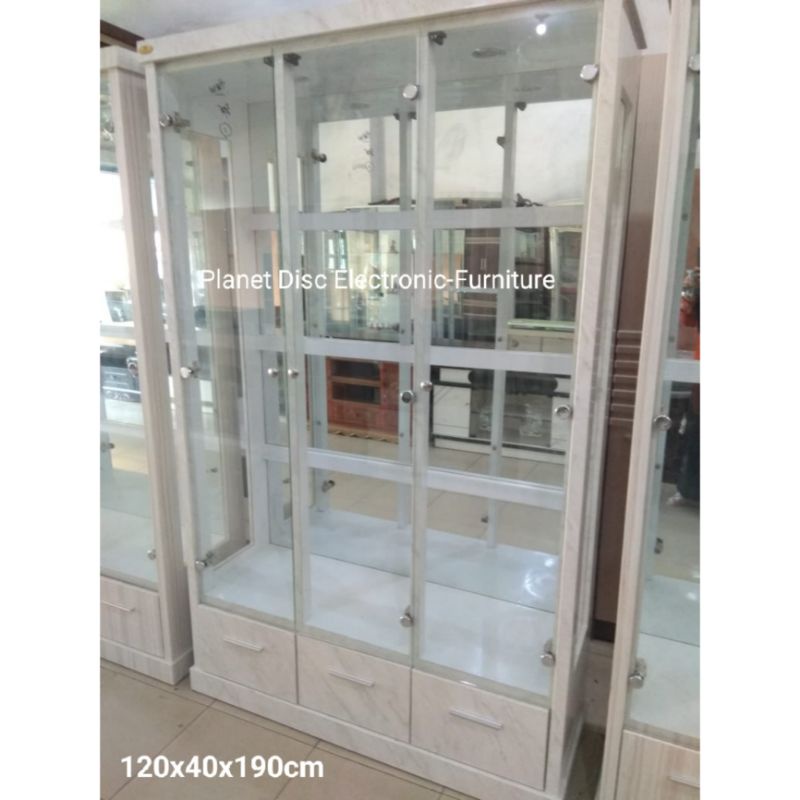 [KHUSUS KOTA MEDAN] Lemari Hias  Lemari Cristal  Lemari Pajangan  Lemari Estalase  Lemari Kaca