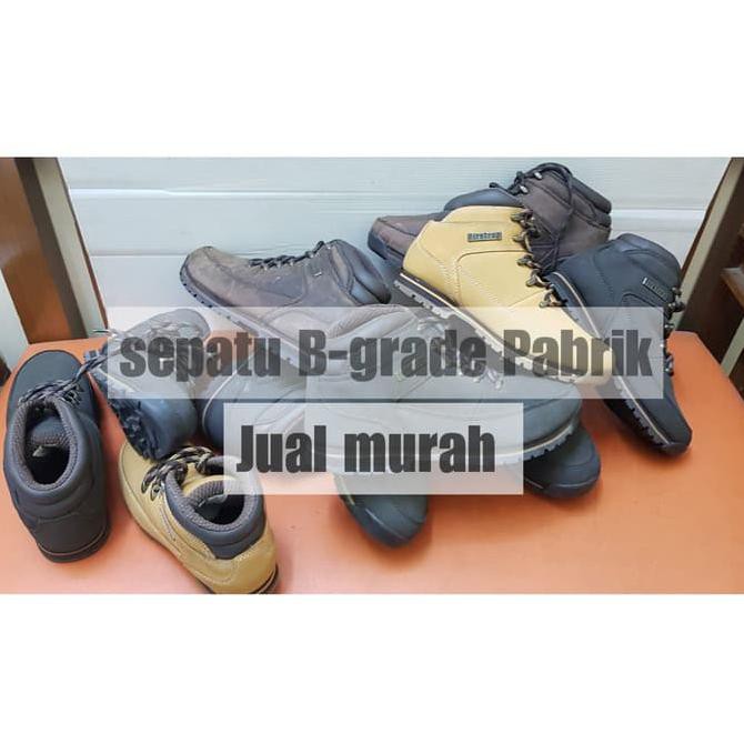 Kualitas Terbaik Sepatu original cacat pabrik Bgrade PROMO