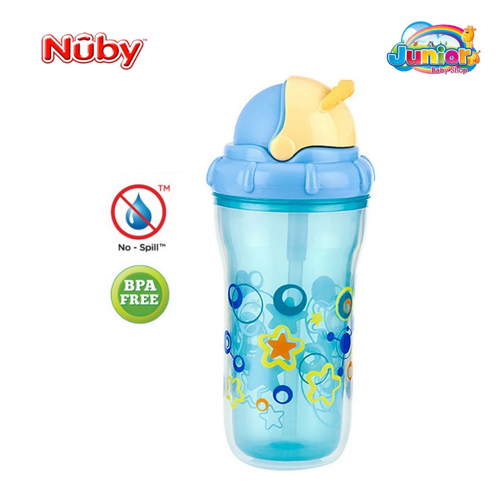 Nuby Insul Flip It Fat Straw 270ml