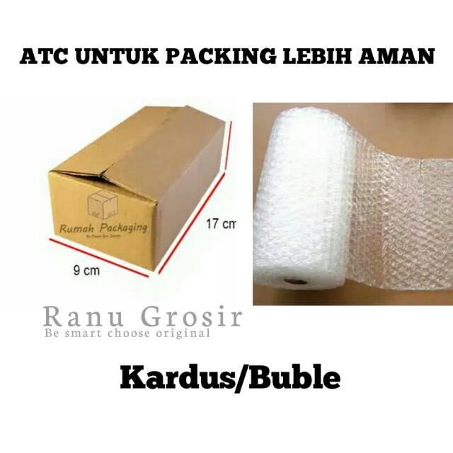 

ATC DUS/BUBLE UNTUK PACKING LEBIH AMAN (BONEKA BESAR)