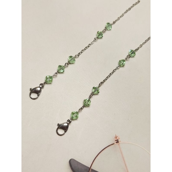 Strap Mask / Tali Masker Swarovski Anti Karat