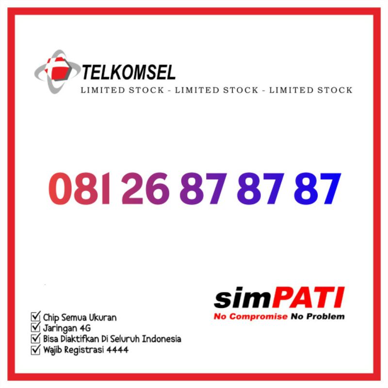 telkomsel simpati 11 digit 878787