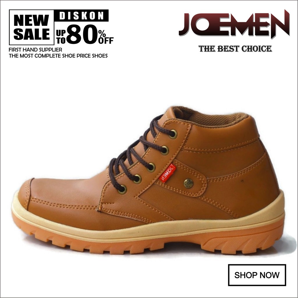 GRATIS ONGKIR SEPATU KULIT JOEMEN  J 41 Original Casual 