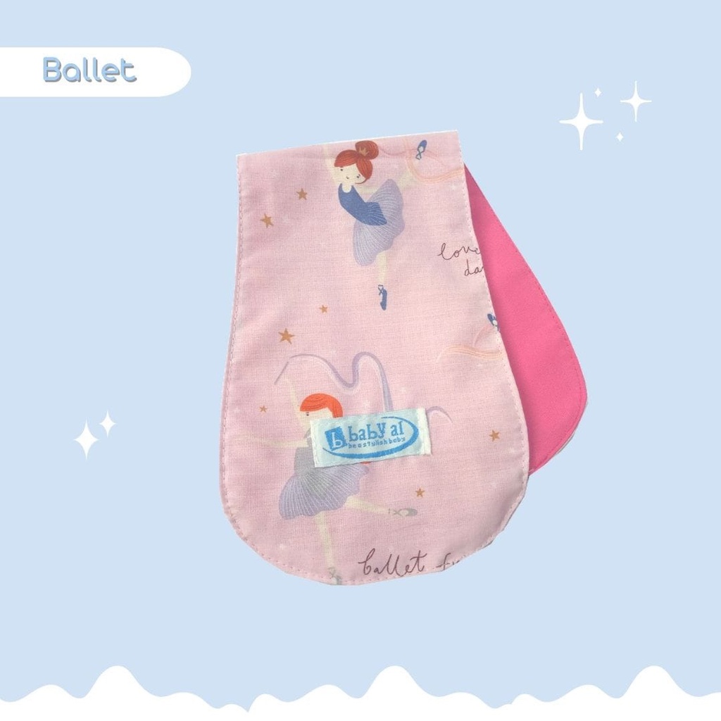 Baby AL Alas Sendawa Bayi - Tatakan Liur Bayi - Baby Burp Cloths