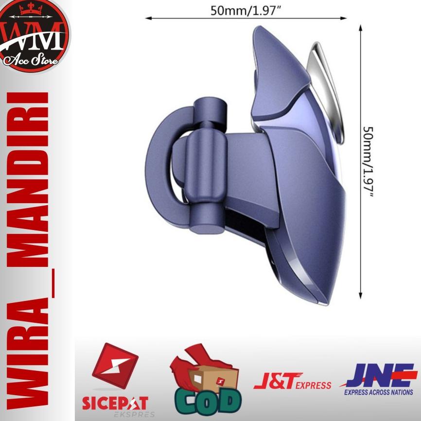 (S-ICR (♥ Trigger Blue Shark - L1 R1 Mobile Gaming Shooter PUBG FF CODM (amanah