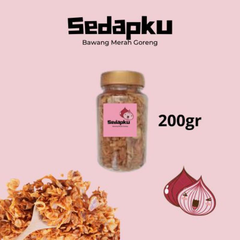 

Bawang Merah Goreng Sedapku 200gr
