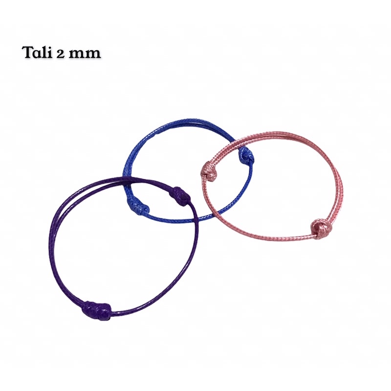 Gelang Tali Kulit Lanyard Korea Pria Wanita Waterproof