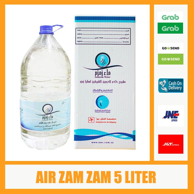 

AIR ZAM ZAM 5 LITER - Air Zam Zam - Oleh Oleh Haji dab Umrah - Zam Zam