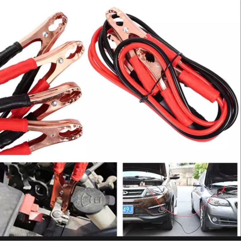 KABEL JUMPER KABEL BOOSTER AKI MOBIL ( 1,5 / 1,8m )
