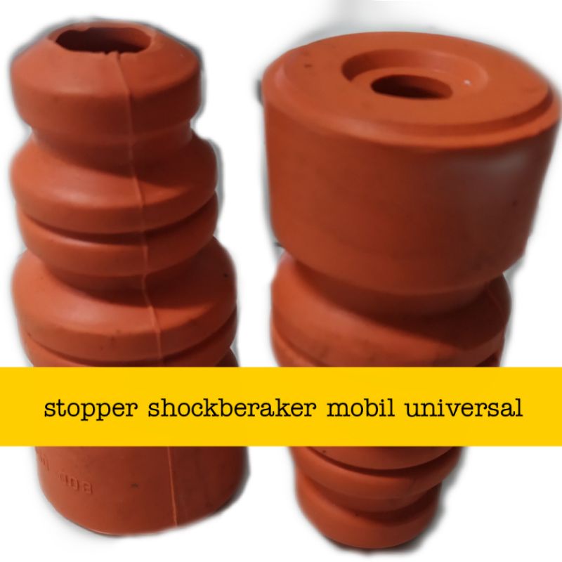 Stoper Shockbreaker mobil bagian belakang Universal  2 PCS bahan soft