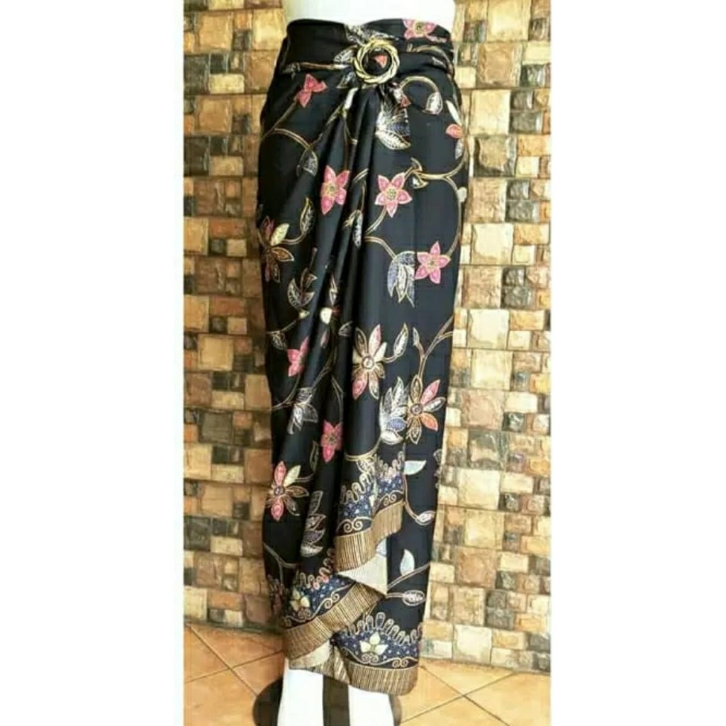 (COD) Lembayung.id / Rok lilit / Rok lilit batik / rok lilit motif Rambat / azalea / tulip-RAMBAT