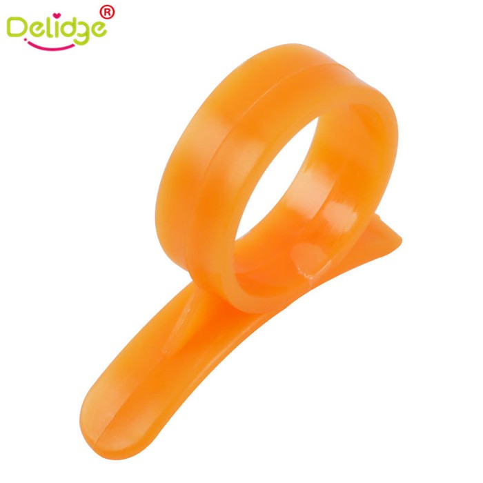 Orange Plastic Easy Slicer - Alat Kupas Jeruk/Lemon