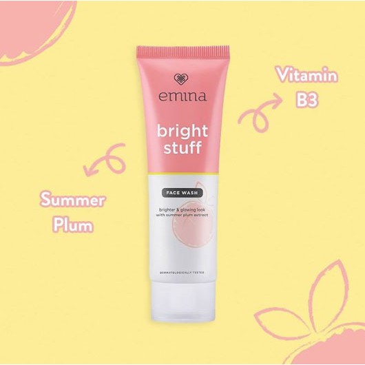 EMINA BRIGHT STUFF FACE WASH 50ml (New Packaging)