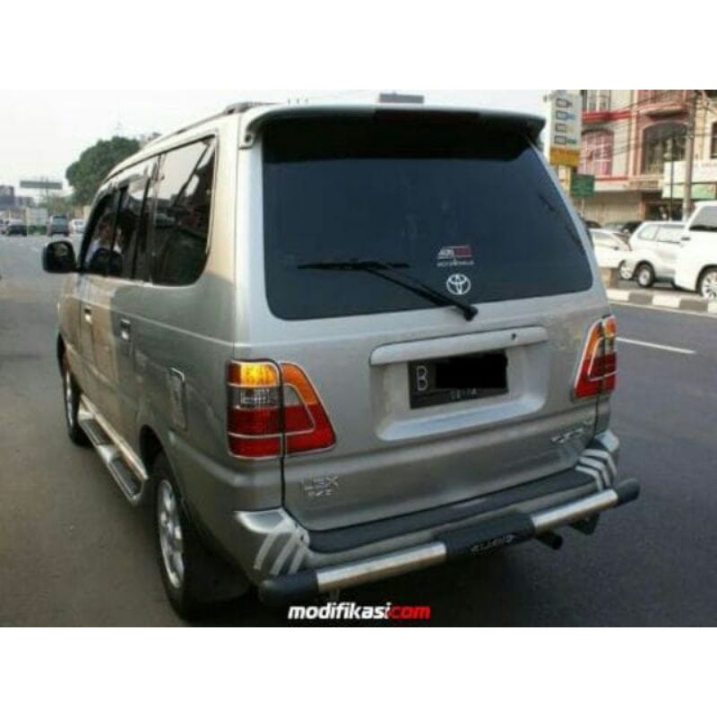 kijang kapsul lgx sx lx krista all tipe rear bar towing bar besi stanlist footstep injakan kaki