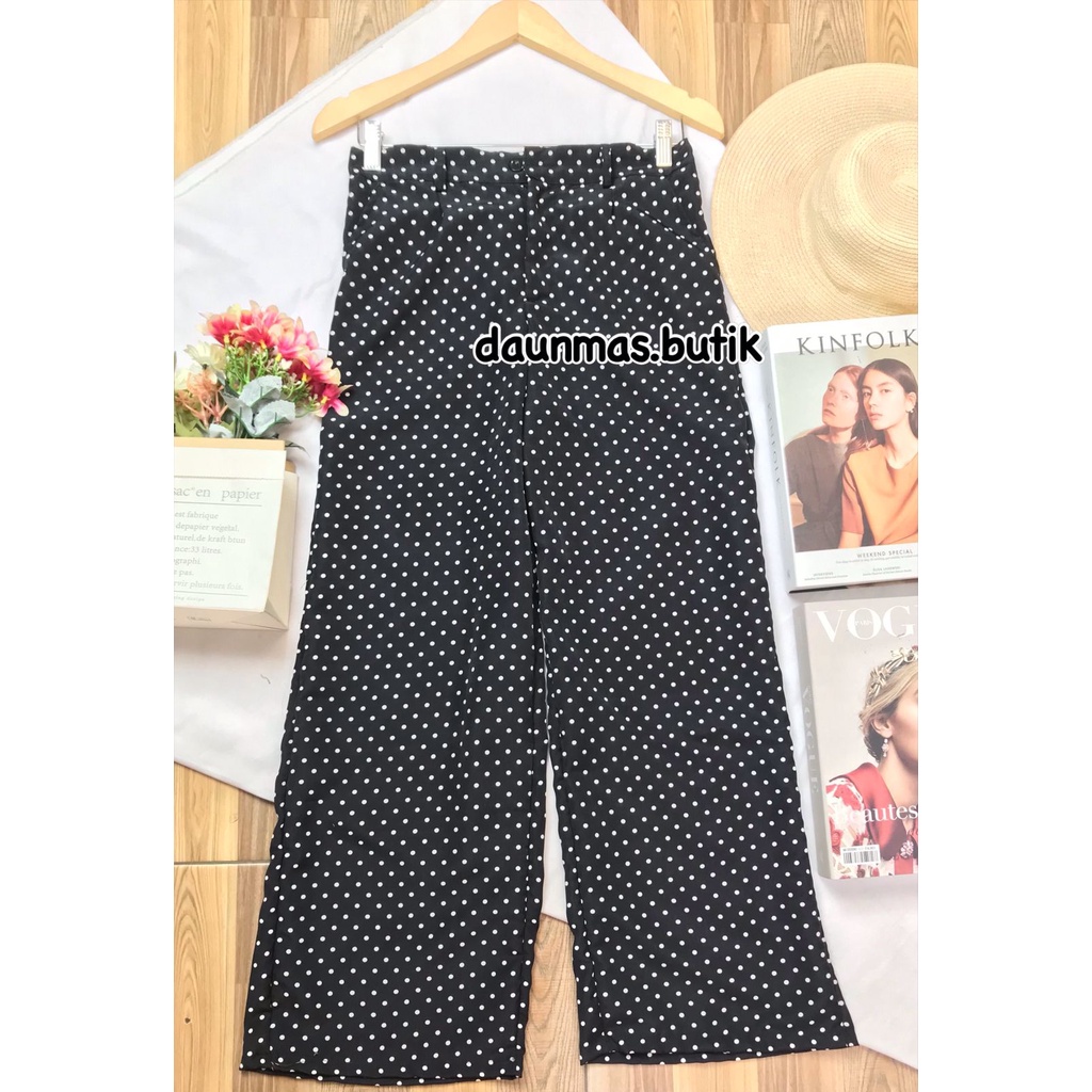 1KG MUAT 5PCS | KULOT HIGHWAIST POLKADOT SERIES HITS KOREAN STYLE HITS OOTD SELEBGRAM FASHION GROSIR MURAH TERBEST SELLER