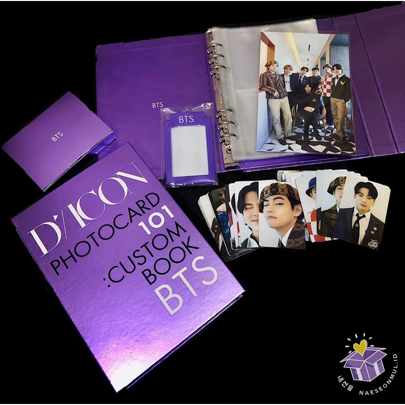 READY STOCK SHARING DICON 101 PC BTS