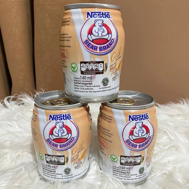 

Susu bearbrand gold malt 140ml