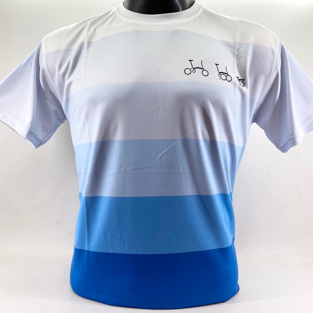 Kaos Jersey Bike Sepeda Gowes Baju Sepeda Lipat Dry Fit