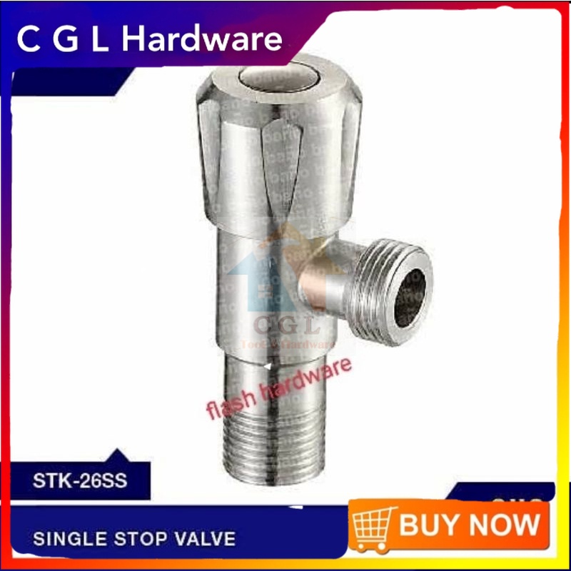 Stop kran shower single angle toilet stainless  BANO