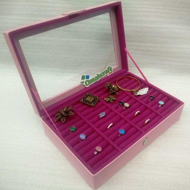 PROMO TERMURAH - Ring Boxes UNIVERSAL isi Banyak Kotak Tempat Cincin Emas dan Akik