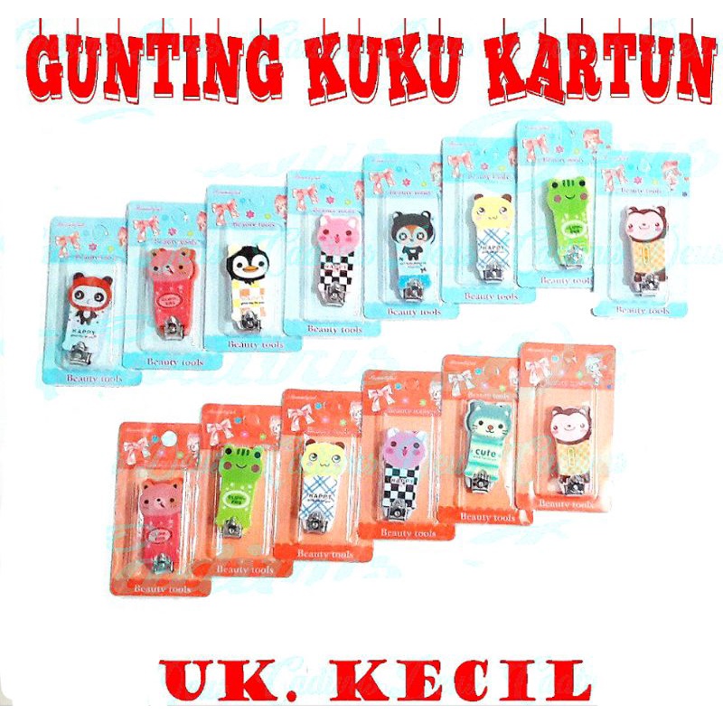 GUNTING - KUKU - KARAKTER - LUCU / GUNTING KUKU - KECIL- LUCU / PEMOTONG KUKU - MINI