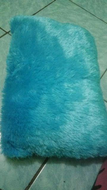 Bantal Foto 50x35 Bahan Velboa Free Edit