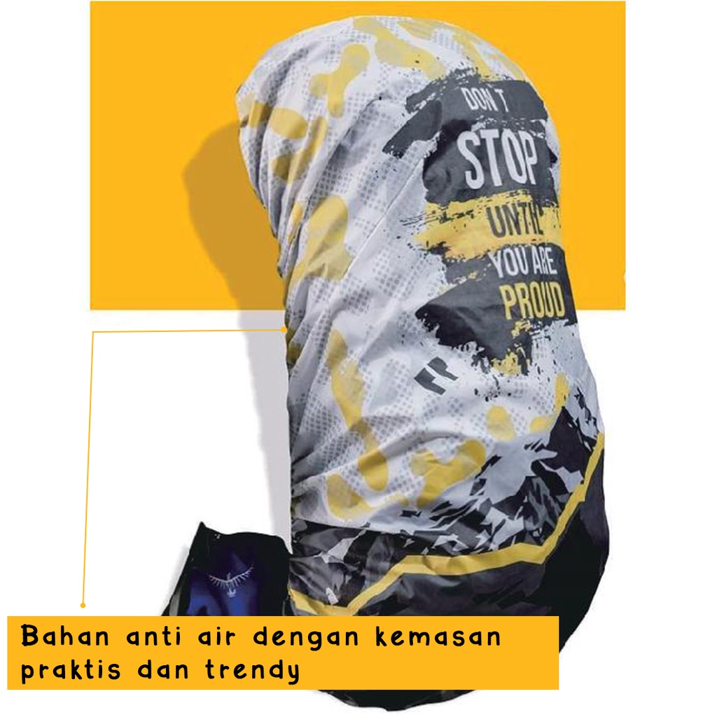 RTG Tas Gunung Anti Air Waterproof Murah Motif Custom Printing Pria Wanita Big Size Desain Suka Suka