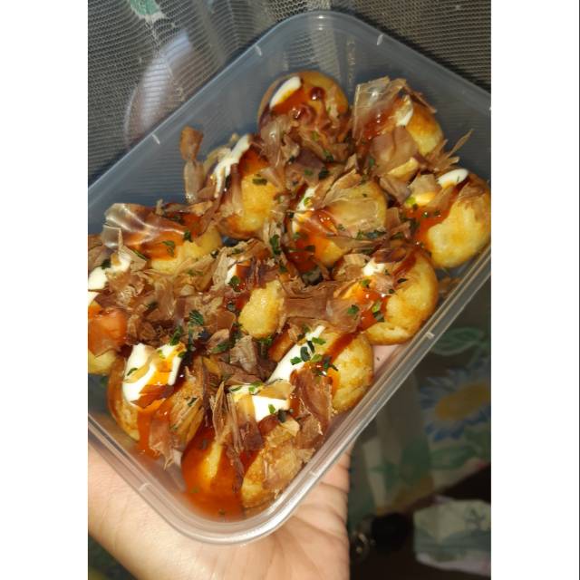 

Takoyaki 20k per box isi 12pcs