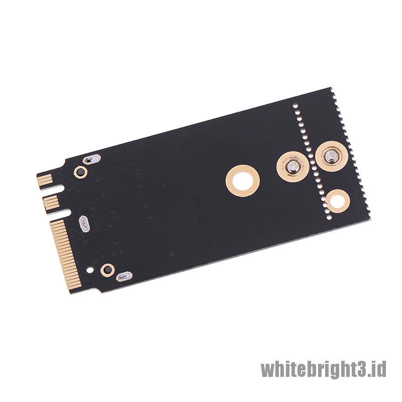 &lt; White3 &gt; BCM94360CS2 BCM943224Pciebt2 Modul Kartu wireless WIFI 12 + 6 Pin Ke NGFF