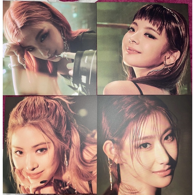 POB ITZY GUESS WHO (yeji, lia, ryujin, chaeryeong) [PC POB POSTCARD PHOTOCARD ALBUM]
