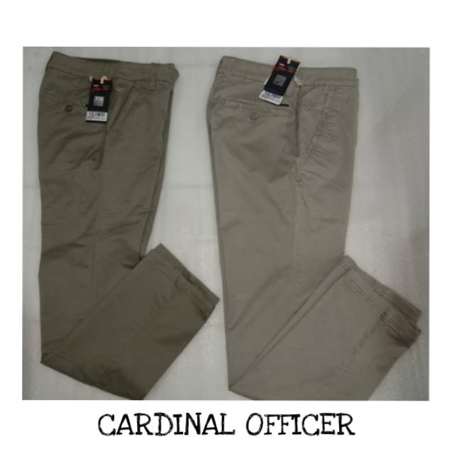 Celana OFFICER Cardinal CASUAL ORIGINAL , Chino Pria CARDINAL , chinos officer , chino cowok