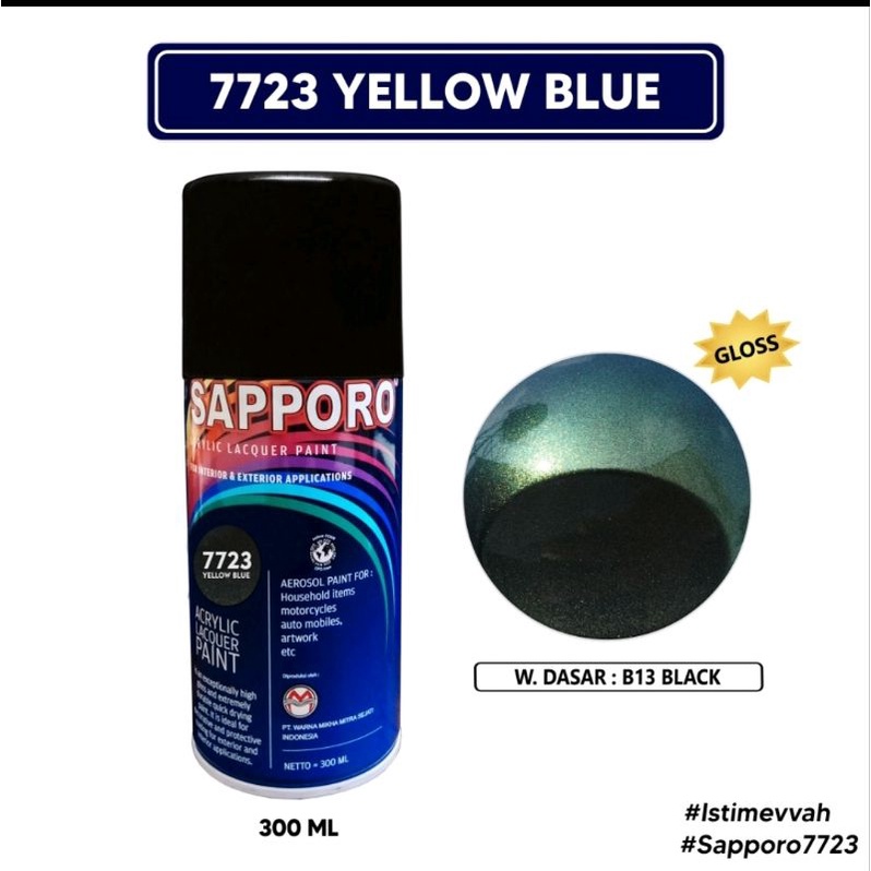 Sapporo Bunglon 7723 Yellow Blue