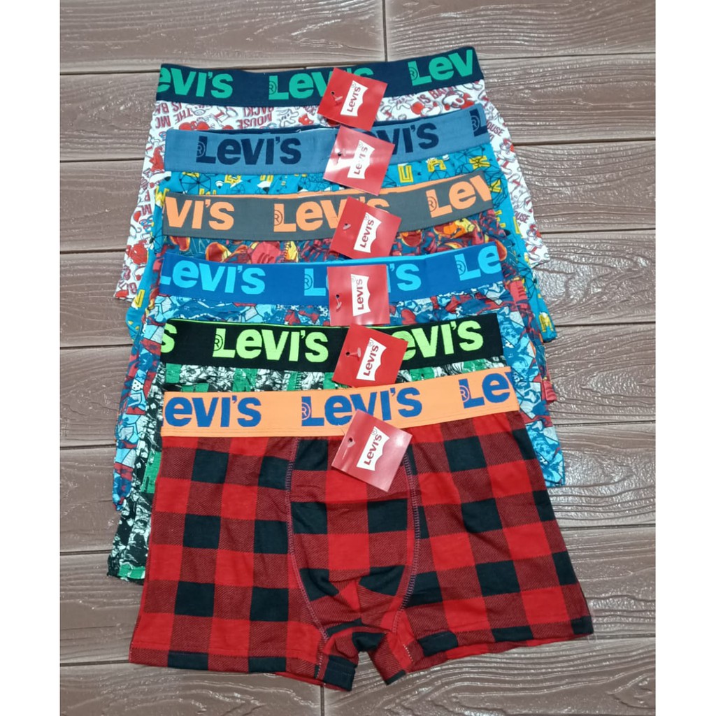 Boxer levis Bodywear Motif / Boxer Pria / Celana Dalam Boxer / Boxer Murah / Grosir Boxer