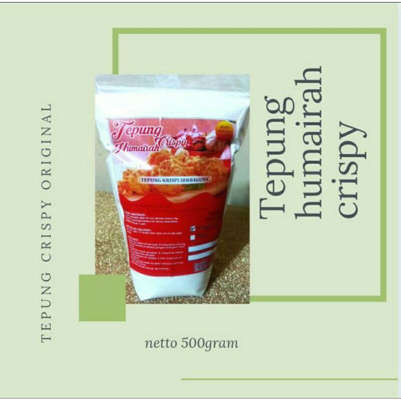 

tepung crispy Humairah original