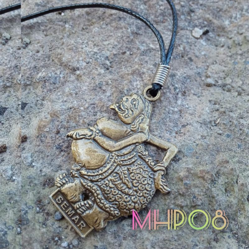 Kalung Tali Korea Bandul Wayang Semar KTK-SB