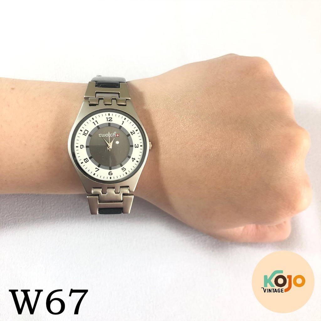 Jam Tangan Pria Antik Jadul Klasik Vintage Swatch KW