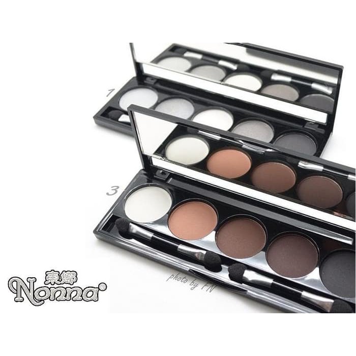 Terlaris 5 buah Eyeshadow Shadow Kit NONNA Kosmetik