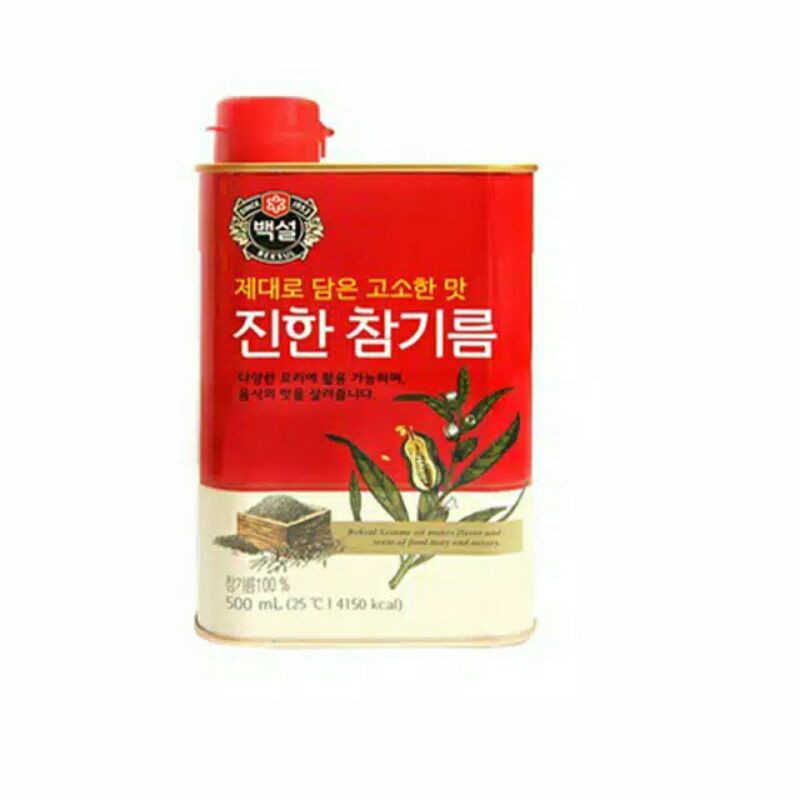 

Beksul Sesame Oil - Minyak Wijen Korea 500ml
