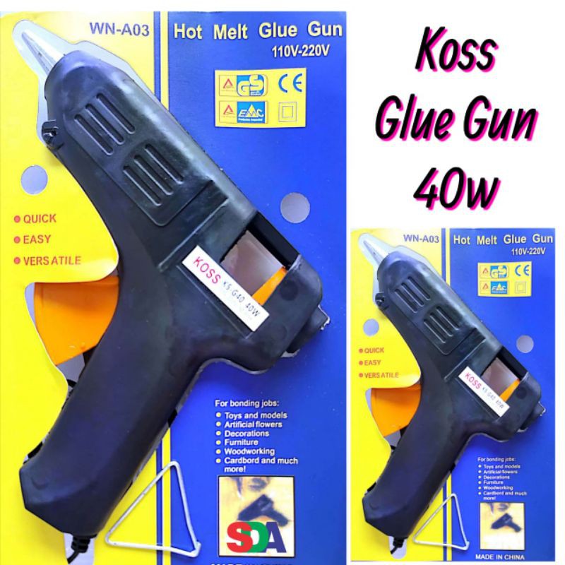 Koss Lem Tembak Glue Gun 20/40 watt