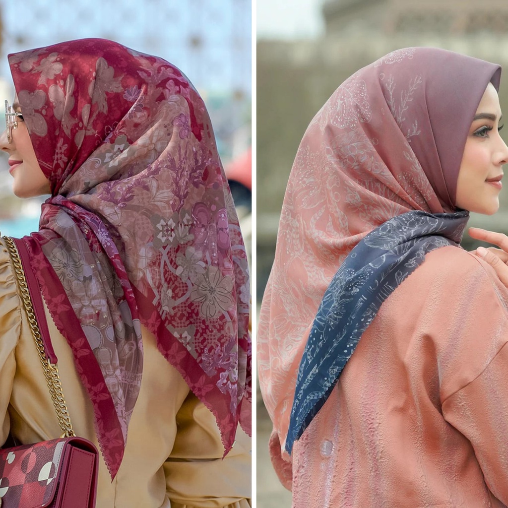 [FIX PRICE] mmHuillet Buttonscarves  El Mar Minorca Dawn/Disney The Dream Park Minnie Scarlet