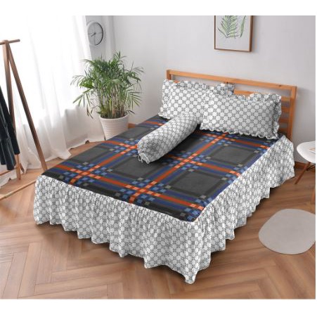 Sprei Rumbai Kintakun DLuxe - Varian Motif 180x200x39cm / Seprei Rumbai Kintakun