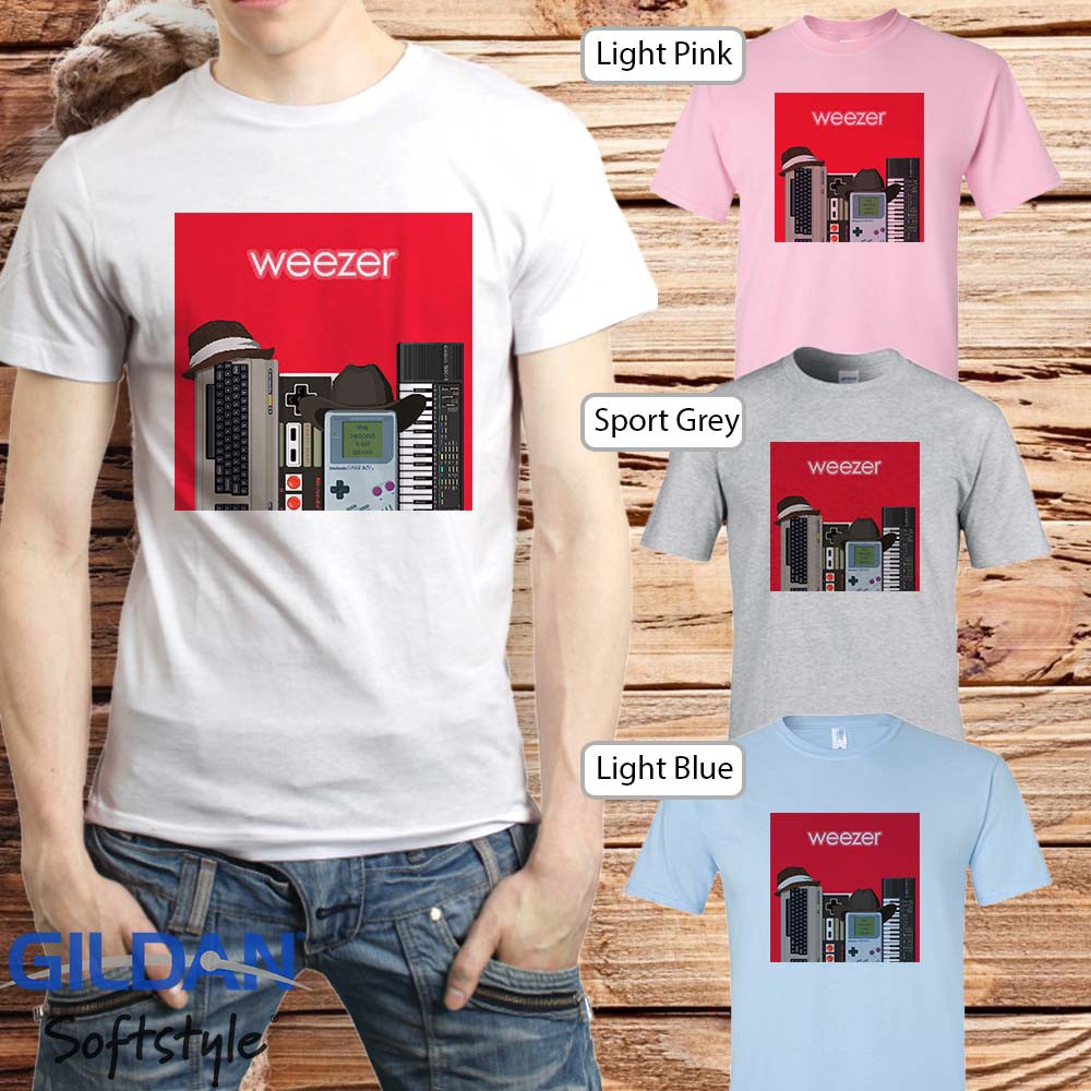 t shirt kaos band merchandise music official WEEZER 11