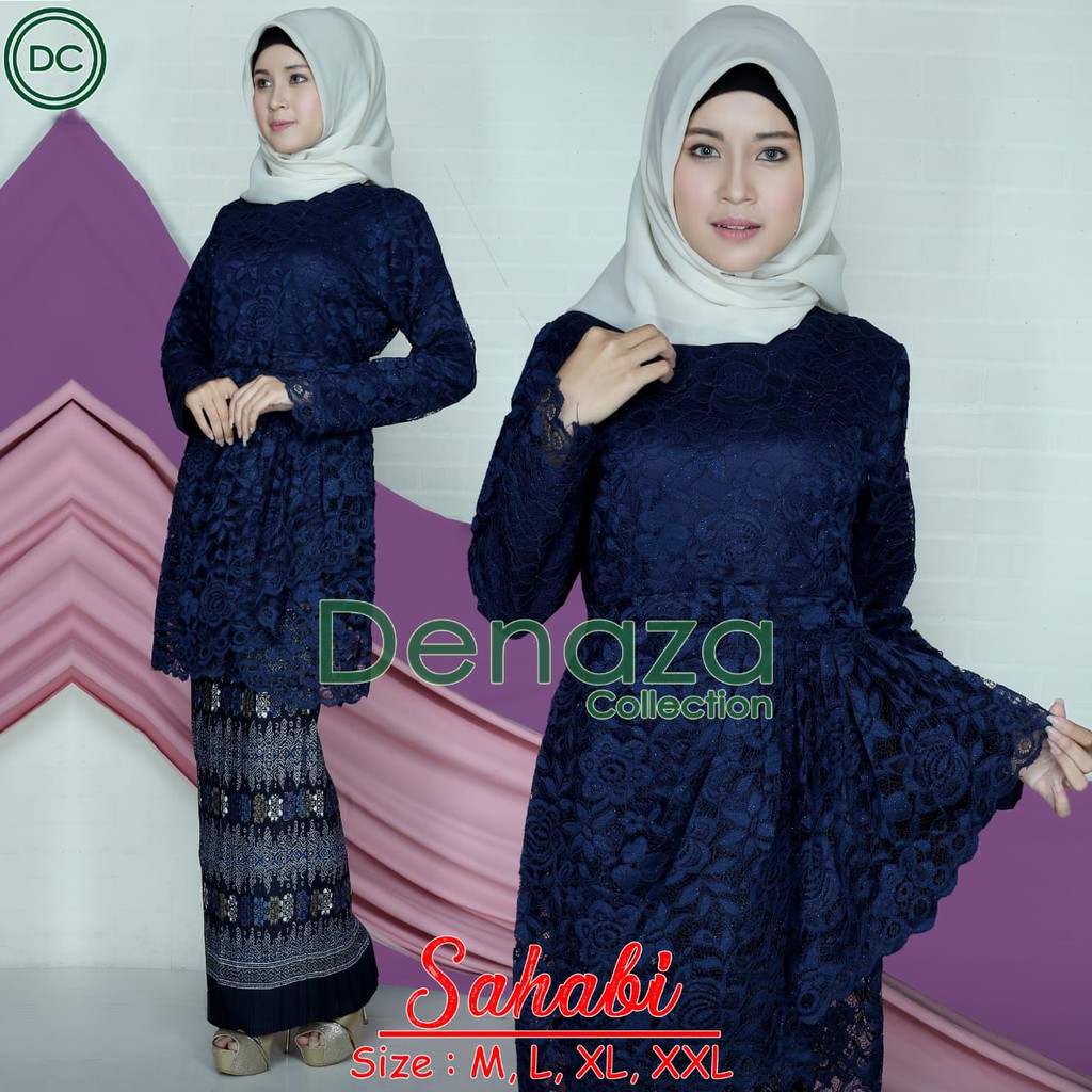 DNZ&gt; KEBAYA SAHABI - BRUKAT KEBAYA MODERN / KEBAYA CANTIK / OUTFIT KONDANGAN / KEBAYA WISUDA MODERN